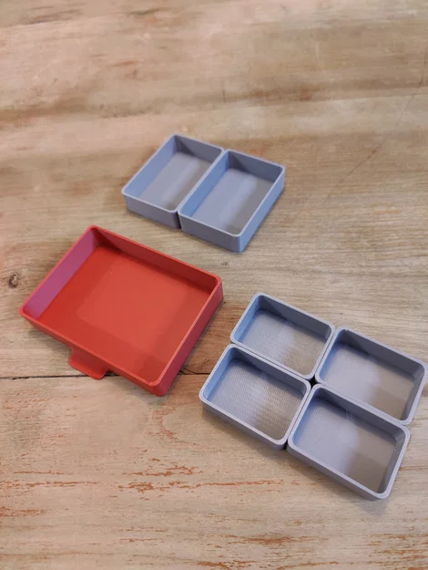 Storage Drawer Box S - Hộp đựng đồ đa năng, in 3D không cần support - Image 7