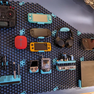 Honeycomb Storage Wall - Ngàm gắn PS Vita