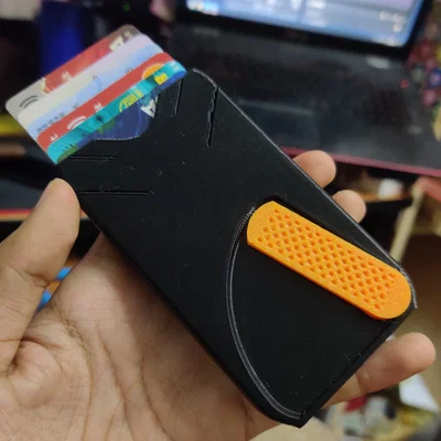 Ví Đựng Thẻ Cascade Card Wallet V2 Kèm Kẹp Tiền Tiện Lợi (In 3D)