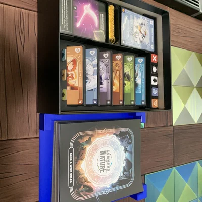 Insert Command of Nature bản Kickstarter cho hộp base + Wind & Sand expansion