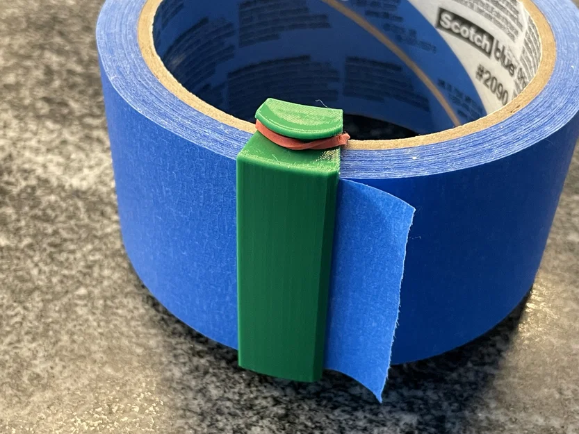 Đồ hỗ trợ xé băng keo giấy (Painters Tape/Masking Tape Tear Helper) - Image 3