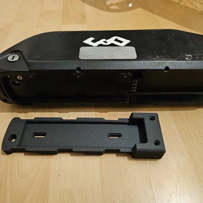 Giá treo pin Ebike Hailong (3-Notch) gắn tường