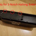 Giá treo pin Ebike Hailong (3-Notch) gắn tường - Thumbnail 3