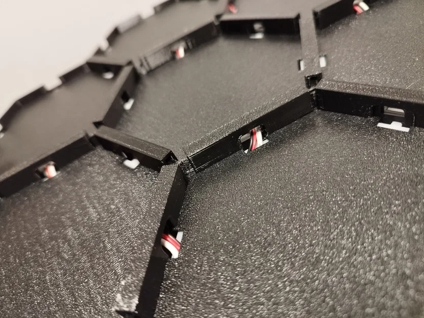 Logo-Tiles cho Hexawall – Tường lục giác gắn đèn LED - Image 9