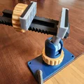 Ê-tô kẹp xoay & nghiêng có thể gia trọng lượng (Rotating Tilting Weighted Vise) - Thumbnail 2