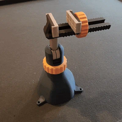 Ê-tô kẹp xoay & nghiêng có thể gia trọng lượng (Rotating Tilting Weighted Vise)