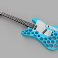 Ergonomic Telecaster: Đàn Guitar Điện In 3D Độc Đáo và Công Thái Học - Thumbnail 2
