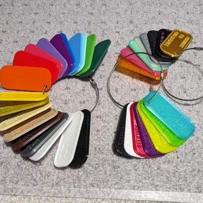 Thẻ Màu Filament Tuỳ Biến (Customizable Filament Color Tags)