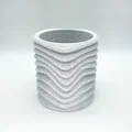 Chậu Cây Gợn Sóng (Wavy Plant Pot) - Thumbnail 3