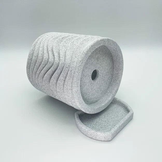Chậu Cây Gợn Sóng (Wavy Plant Pot) - Image 4