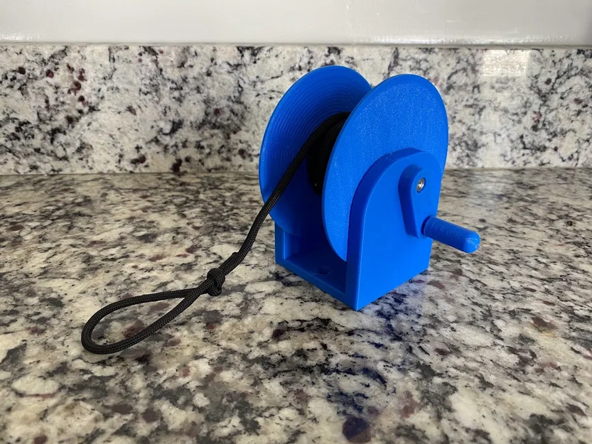 Tời nhỏ tối ưu để in 3D (Small Winch optimized for printing) - Image 1