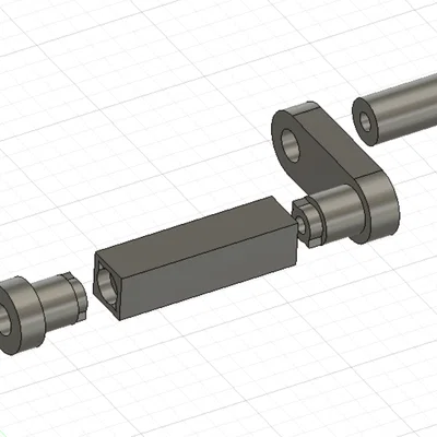 Tời nhỏ tối ưu để in 3D (Small Winch optimized for printing)