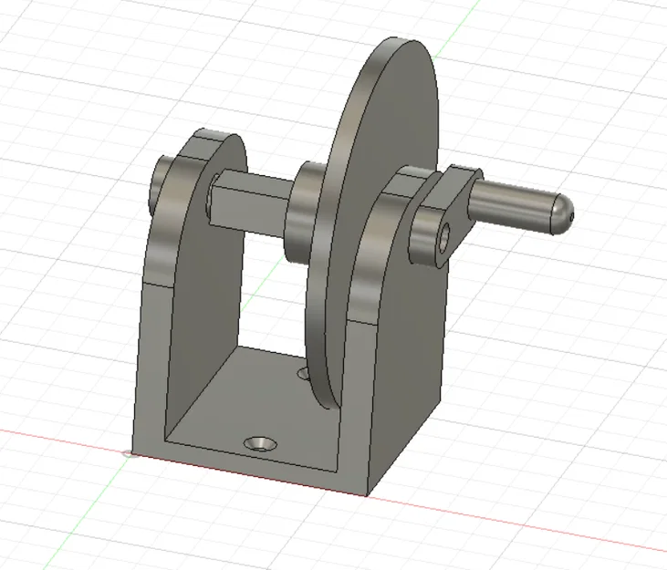 Tời nhỏ tối ưu để in 3D (Small Winch optimized for printing) - Image 6