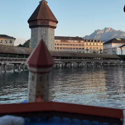 Cầu Chapel Bridge (Kapellbrücke) - Lucerne, Thụy Sĩ