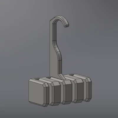 Móc Treo Thắt Lưng Dạng Khe (Belt Hanger Slotted)