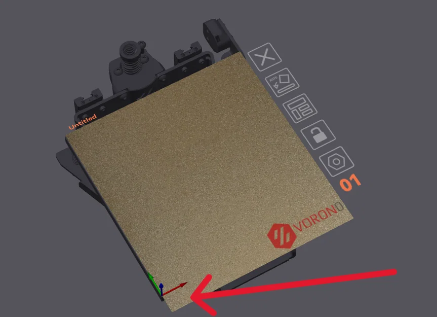 Hình ảnh bề mặt bàn in (Bed Texture) chuẩn cho Orca Slicer - Voron 0 - Image 1