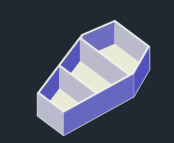 Mô hình kệ để đồ hình quan tài (Coffin Shelf) độc đáo cho in 3D - Image 2