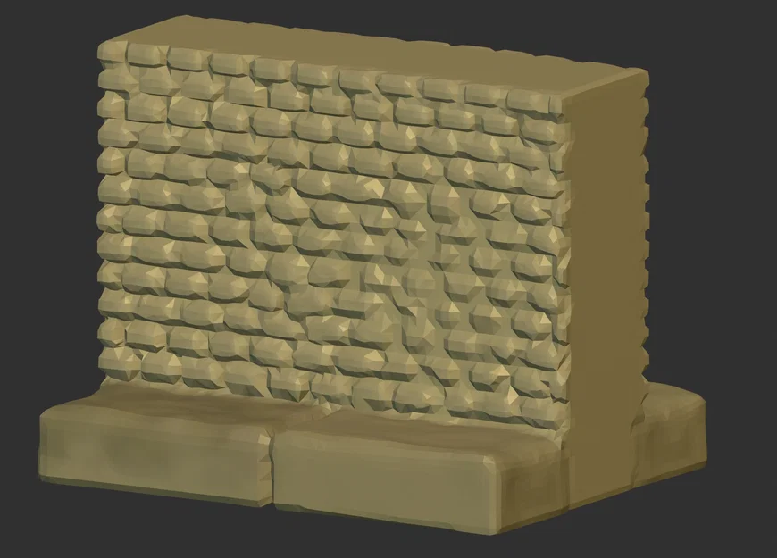Bộ mô hình tường gạch 3D cho trò chơi DnD - Image 3