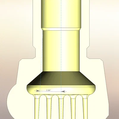 Đầu Vòi Phun Mini Cho Máy Rửa Áp Lực Thấp Karcher OC3 (In 3D)