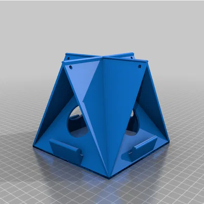 Mẫu Máng Ăn Cho Chim In 3D Có Bệ Đứng Và Lỗ Treo Tiện Lợi