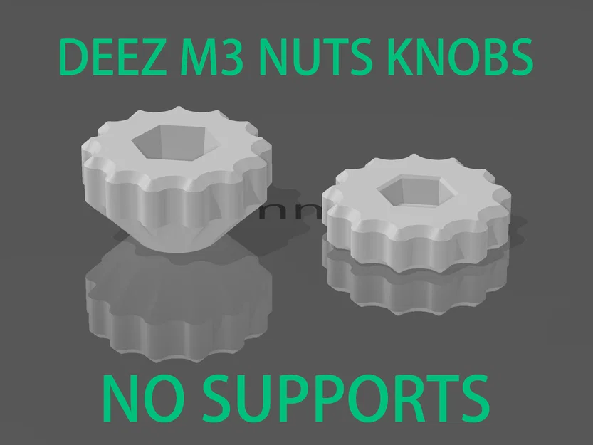 Núm vặn căn chỉnh bàn in 3D Tiny M3 nhỏ gọn, dễ sử dụng - Image 1