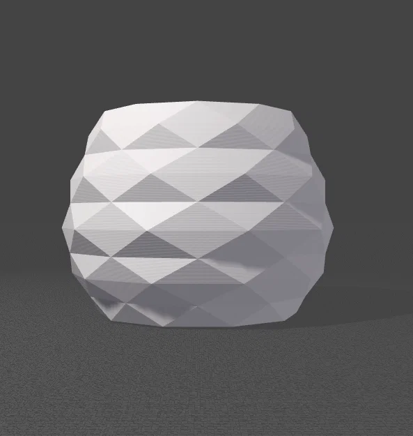 Chậu cây trang trí Low Poly Vase đẹp mắt - Image 1