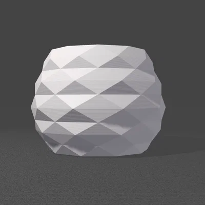 Chậu cây trang trí Low Poly Vase đẹp mắt