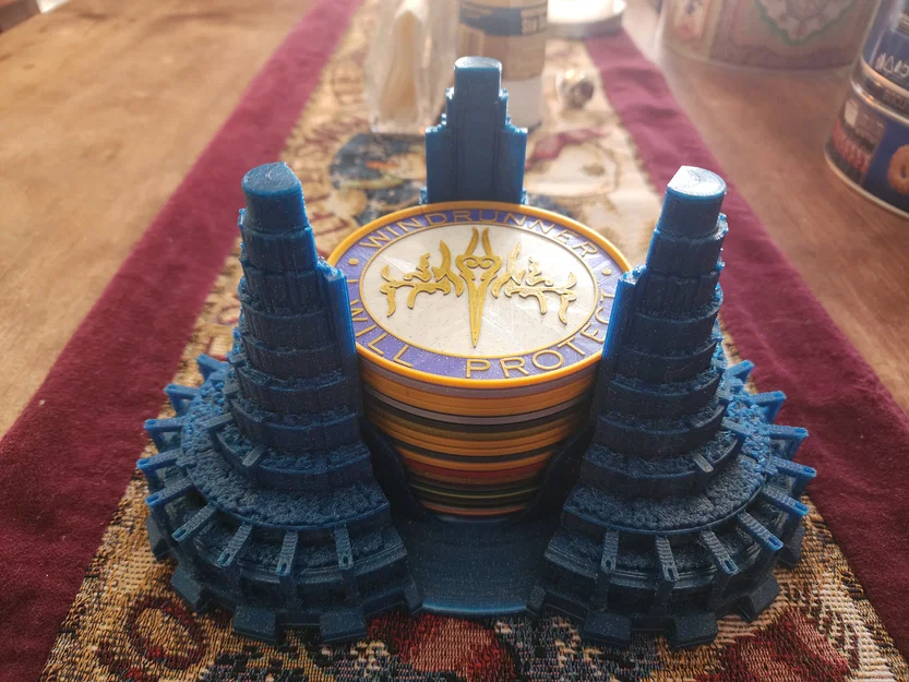 Giá đựng coaster Urithiru – Stormlight Archive - Image 1