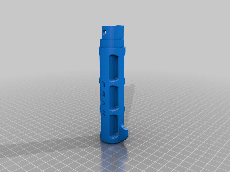 Nòng súng độ phong cách FRAG cho Airsoft AAP 01 (2 mảnh) - Image 2