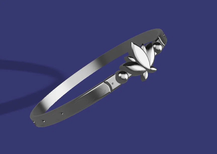 Vòng Tay Hoa Sen Đối Xứng của Fern - Sousou no Frieren - Chỉ MSLA - Image 2