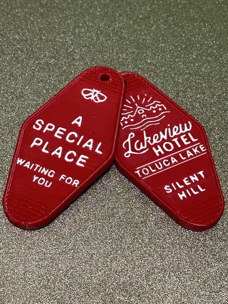 Móc khóa Lakeview Hotel - Silent Hill 2 - Image 1