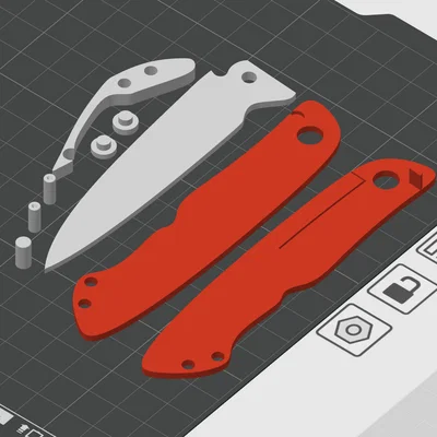 Folding Knife Fidgit (dao gập fidget)