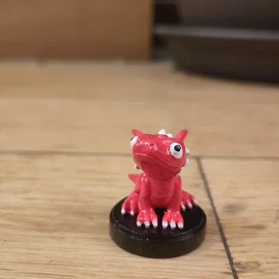 Bộ pawn/meeple/miniature dễ thương cho boardgame gia đình - đế 28mm