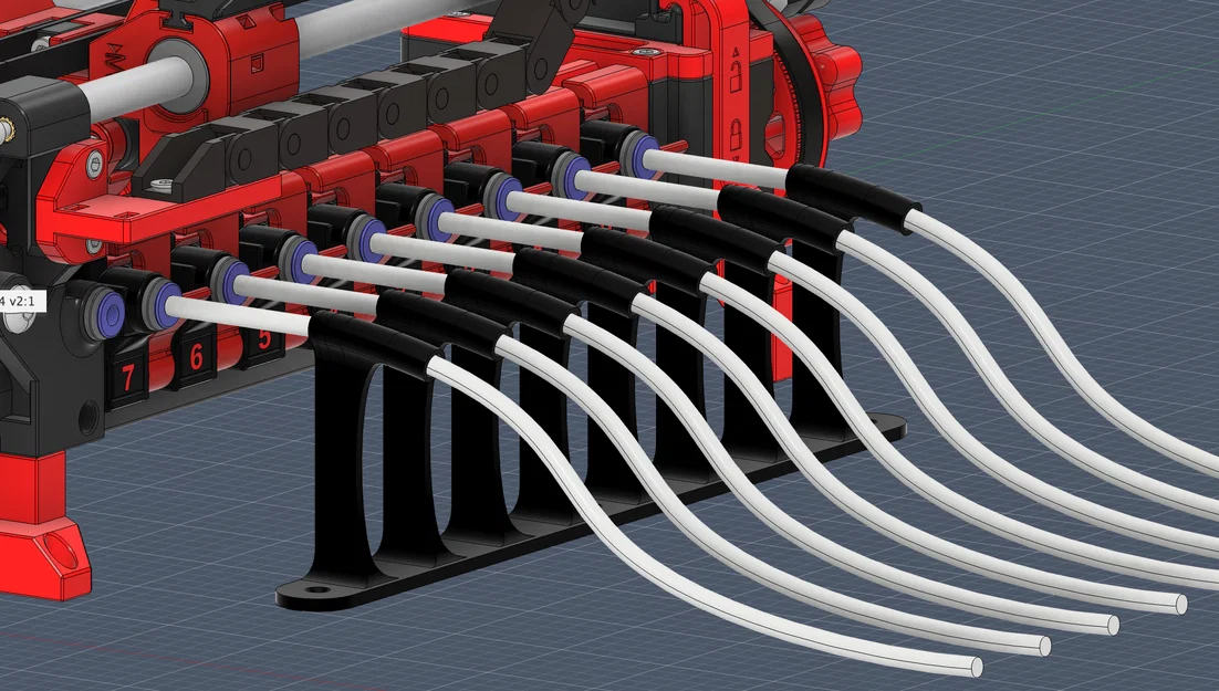 Comb dẫn hướng ống Bowden PTFE cho ERCFv2 Buffer - Image 1