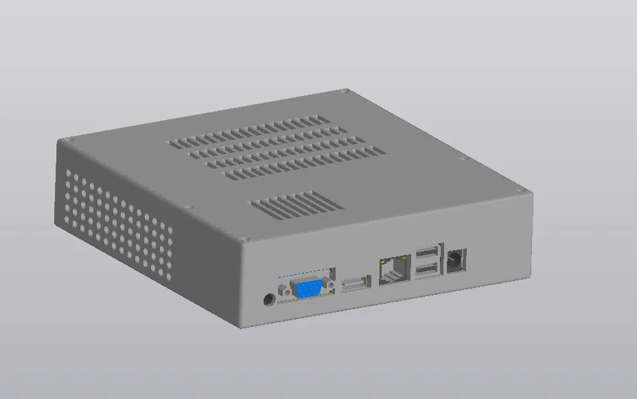 Box NVR – Vỏ hộp cho NVR và HDD 3.5 - Image 1