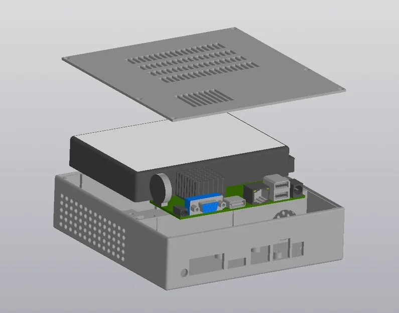 Box NVR – Vỏ hộp cho NVR và HDD 3.5 - Image 2
