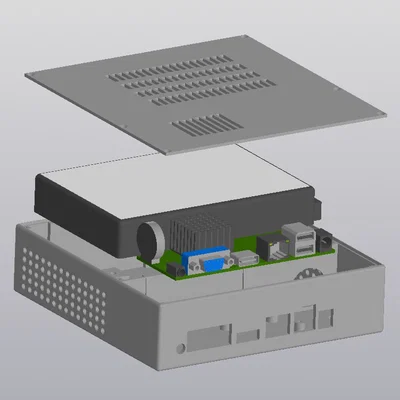 Box NVR – Vỏ hộp cho NVR và HDD 3.5