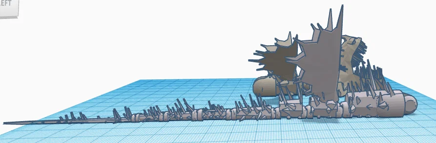 Mô hình rồng Screaming Death linh hoạt in 3D (Flexi Dragon) - Image 4