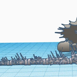 Mô hình rồng Screaming Death linh hoạt in 3D (Flexi Dragon)