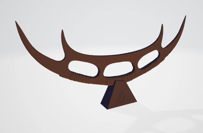 Bat'leth kèm đế trưng bày - Image 1