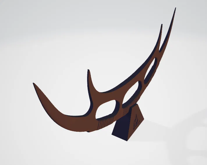 Bat'leth kèm đế trưng bày - Image 2