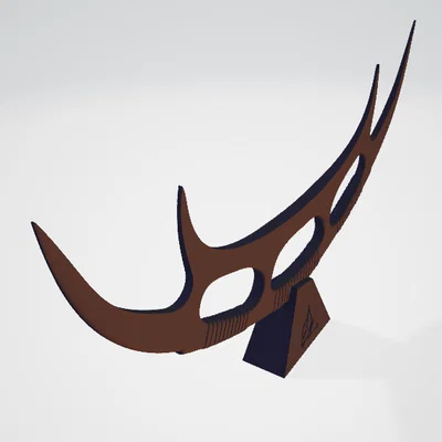 Bat'leth kèm đế trưng bày