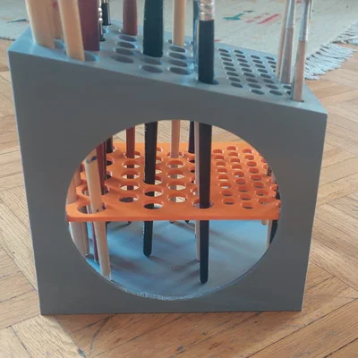 Kệ để cọ vẽ – Paintbrush Holder (Pinsel Halter)