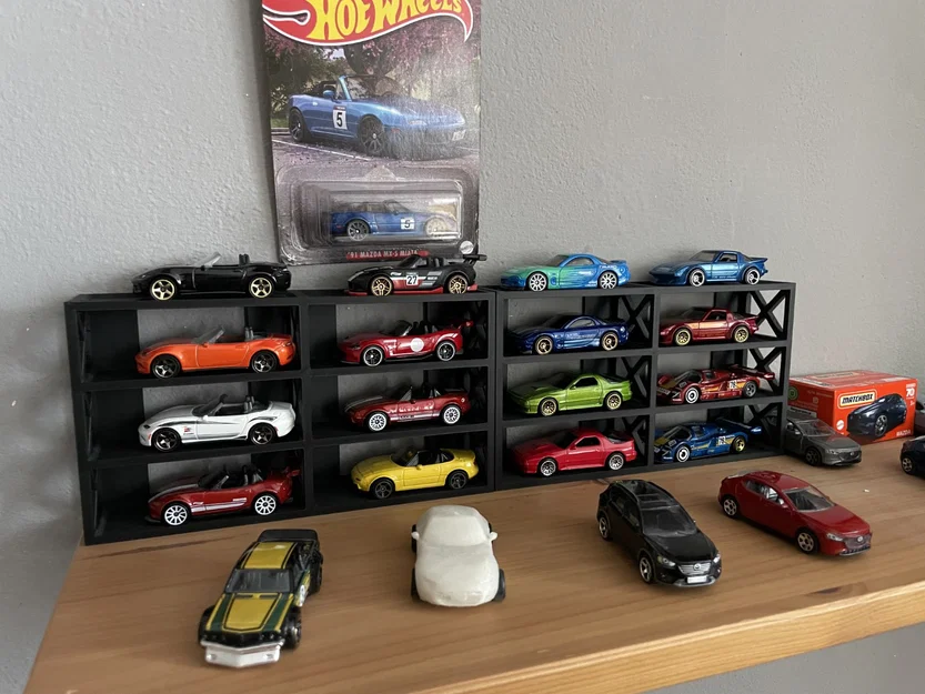 Kệ trưng bày Hot Wheels 3x2 - Image 1