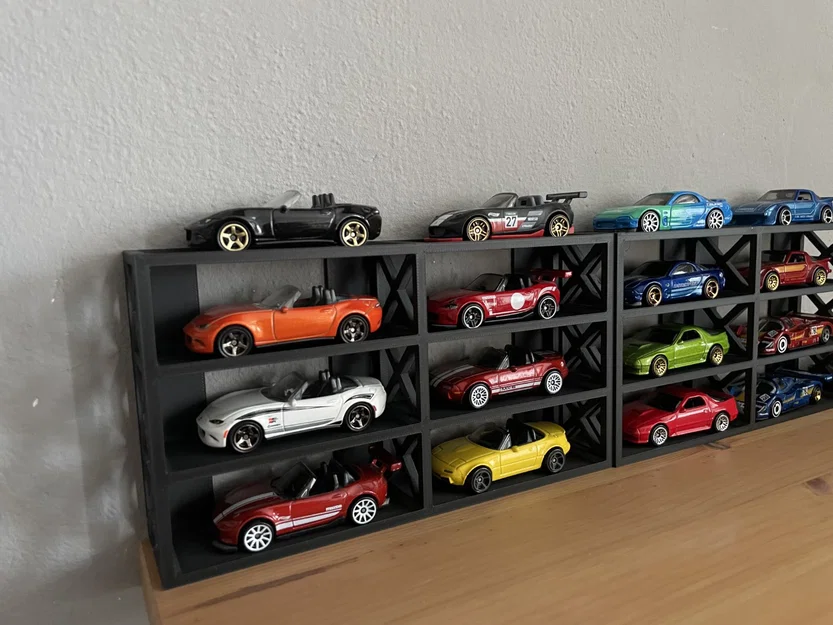 Kệ trưng bày Hot Wheels 3x2 - Image 2