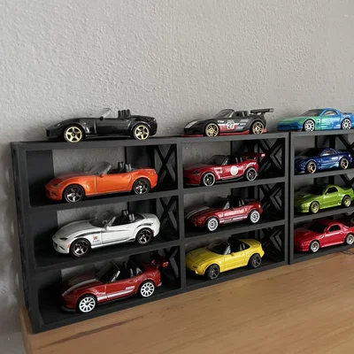 Kệ trưng bày Hot Wheels 3x2