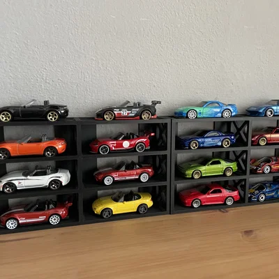 Kệ trưng bày Hot Wheels 3x2
