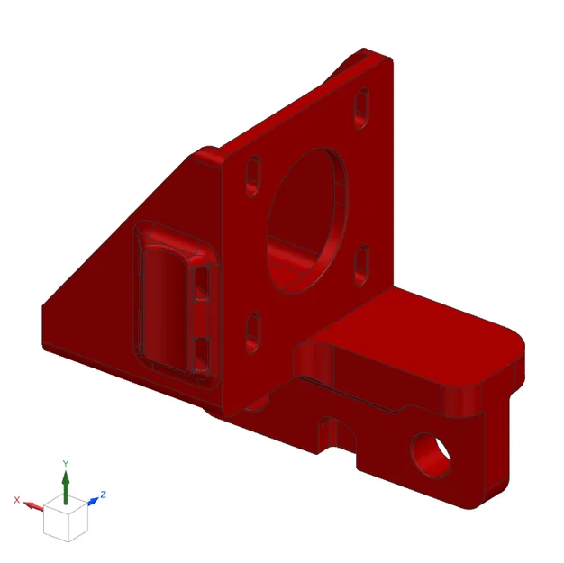 Adapter Direct Drive cho Ender 3 Pro - Image 1