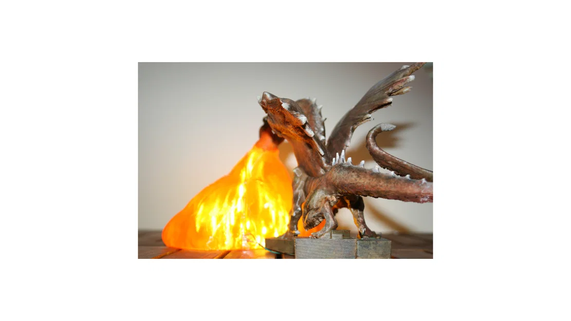 Đèn Rồng (Dragon lamp) – Mẫu đèn trang trí chi tiết cao - Image 3