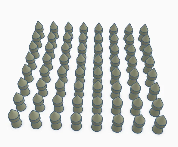Mô hình đạn Pellet 4.8mm in 3D - File STL chất lượng cao - Image 1